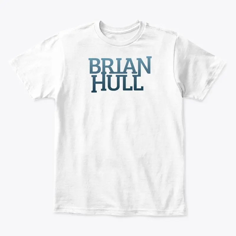 Brian Hull Logo Tee (Blue Logo)