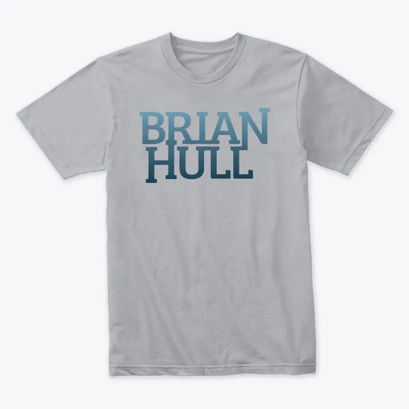 Brian Hull Logo Tee (Blue Logo)