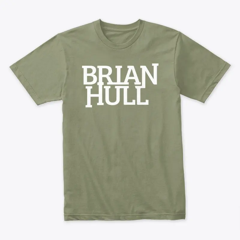 Brian Hull Logo Tee (White Logo)