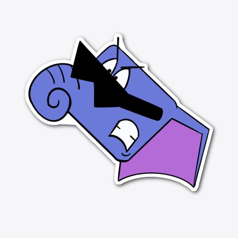 Jimmy Angry Sticker